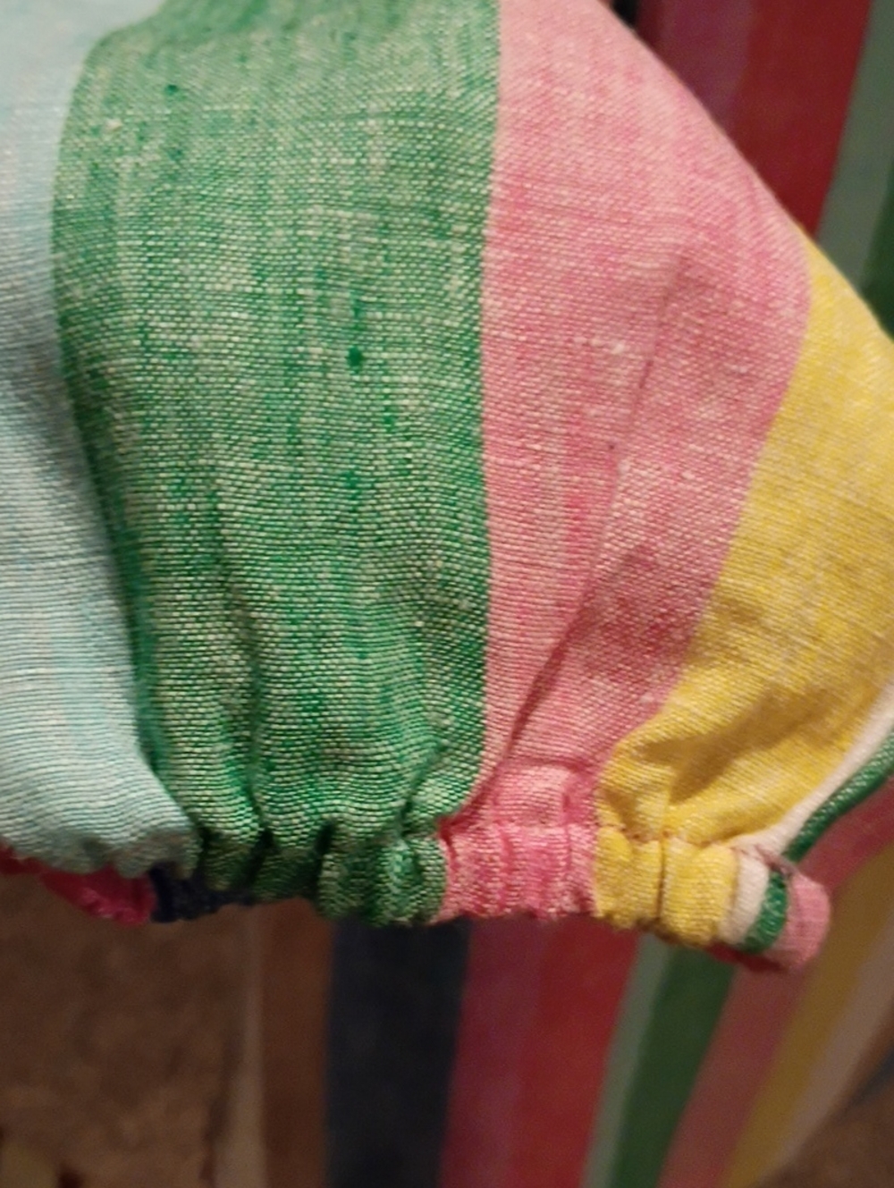 Boden Cleo Multicolored Striped Linen Dress - Picture 6 of 11